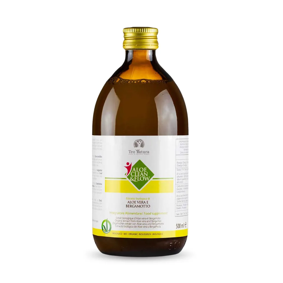 Teo Natura Aloe Vera Integratore Bergamotto 500ml Digerente