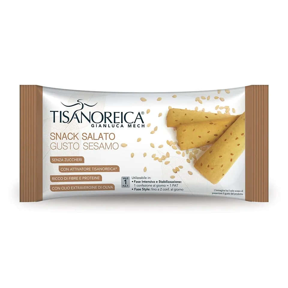 Gianluca Mech Tisanoreica Snack Sesamo Proteico 1 PAT