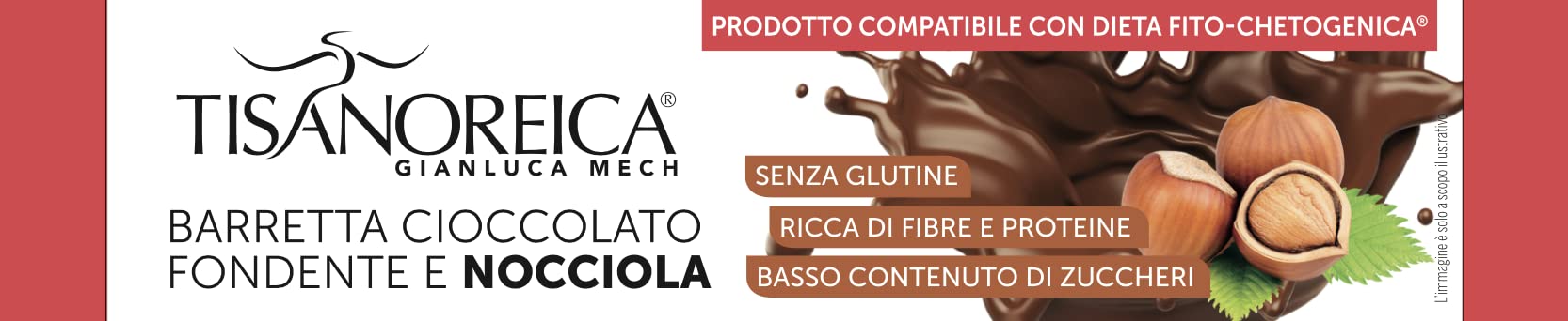 Gianluca Mech Tisanoreica Barretta 35g nocciola fondente