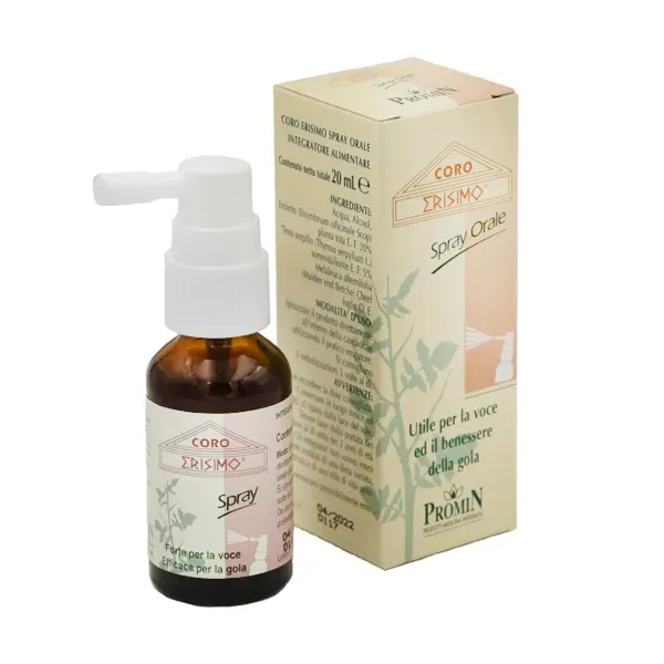 Promin Coro Erisimo Spray integratore 20 ml voce e gola