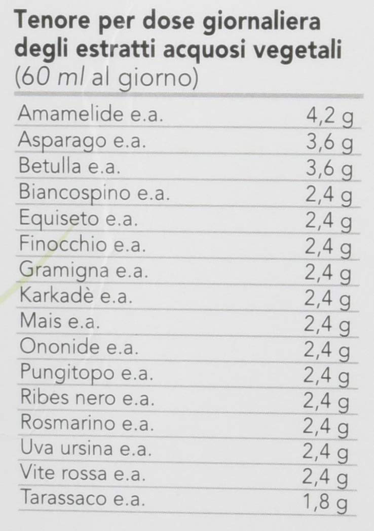 Gianluca Mech Decottopia Estratto 12 Drena Integratore 500 ml