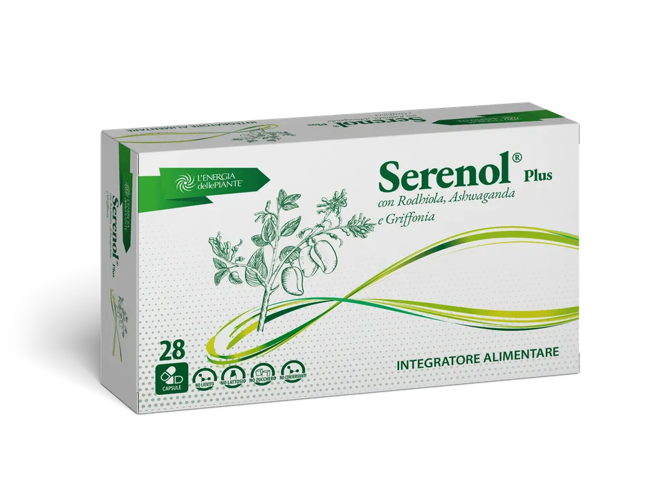 L'energia delle piante Serenol Plus integratore 28 capsule griffonia