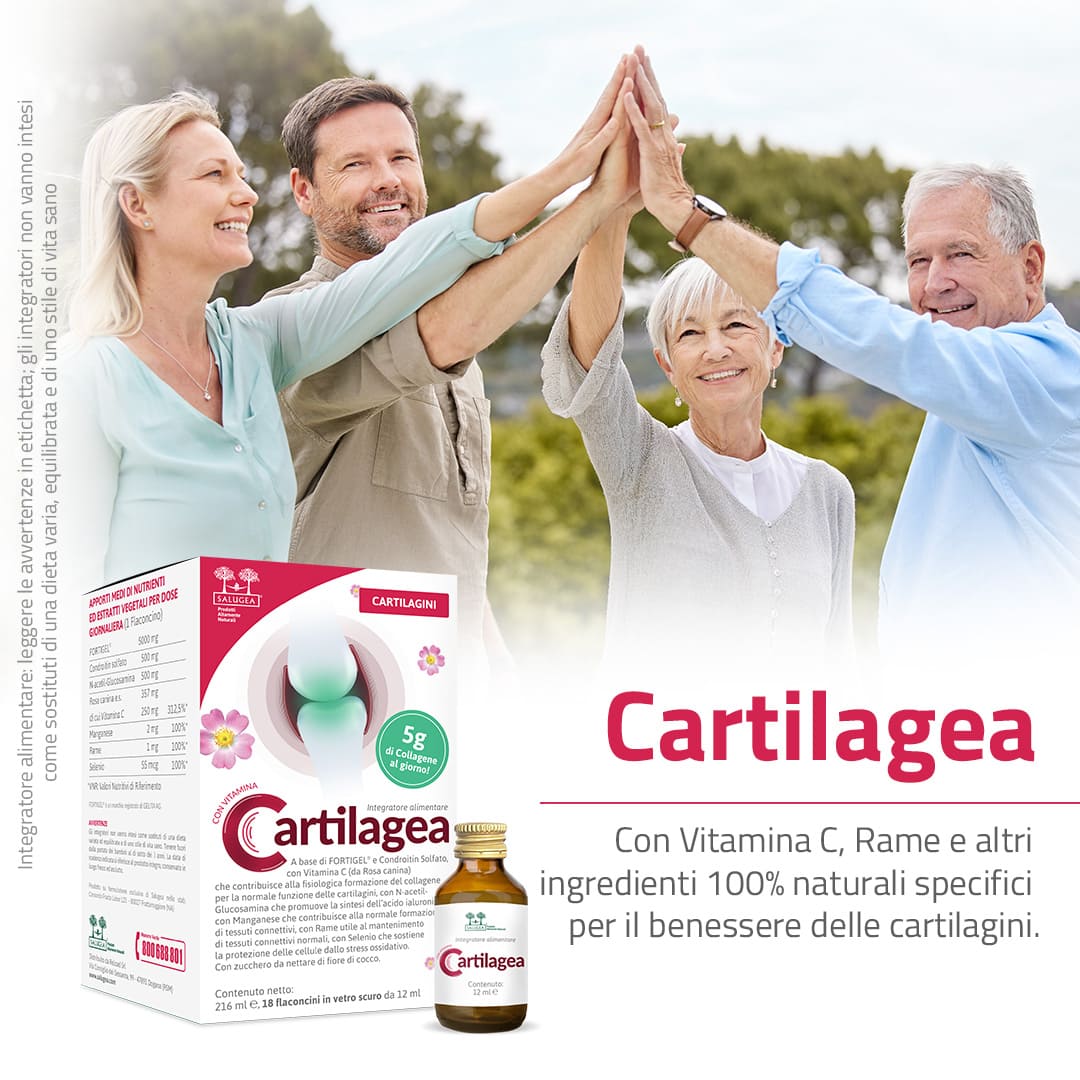 Salugea Cartilagea integratore liquido 1 confezione cartilagini
