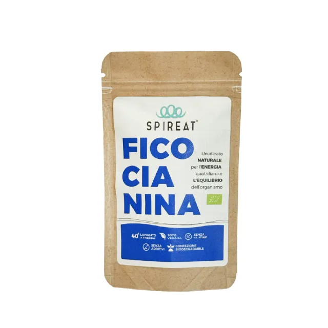 Spireat Ficocianina in polvere blu 20 g antiossidante