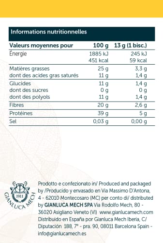 Gianluca Mech Tisanoreica Ciocomech Biscotti Cocco 117g senza glutine