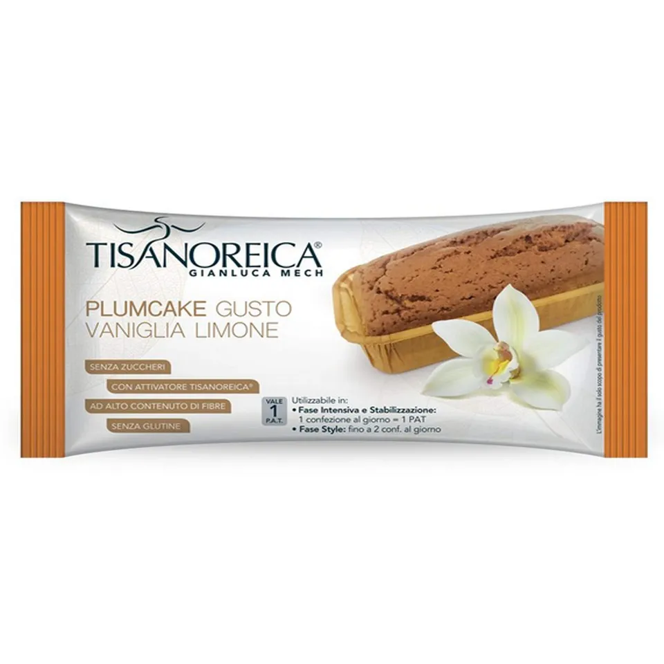 Gianluca Mech Tisanoreica plumcake limone 50 g colazione