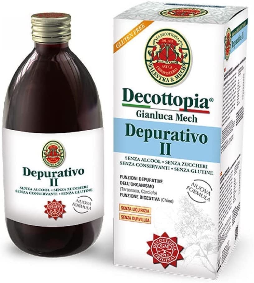 Gianluca Mech Decottopia Depurativo integratore detox 500 ml