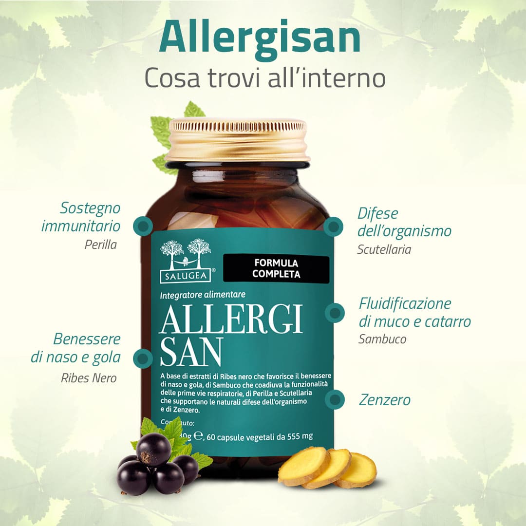 Salugea Percorso Allergi-Stop integratori 1 mese difese