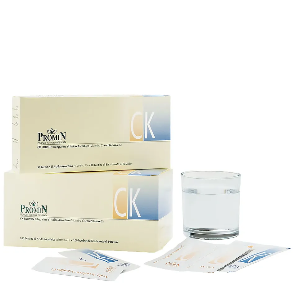 Promin CK 50+50 integratore bustine 100 bustine vitamina C