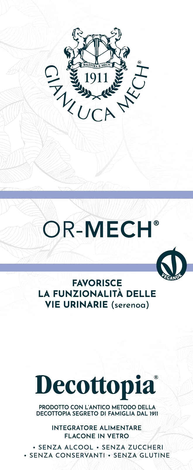 Gianluca Mech Decottopia Depurativo Drenante 500ml vegan keto