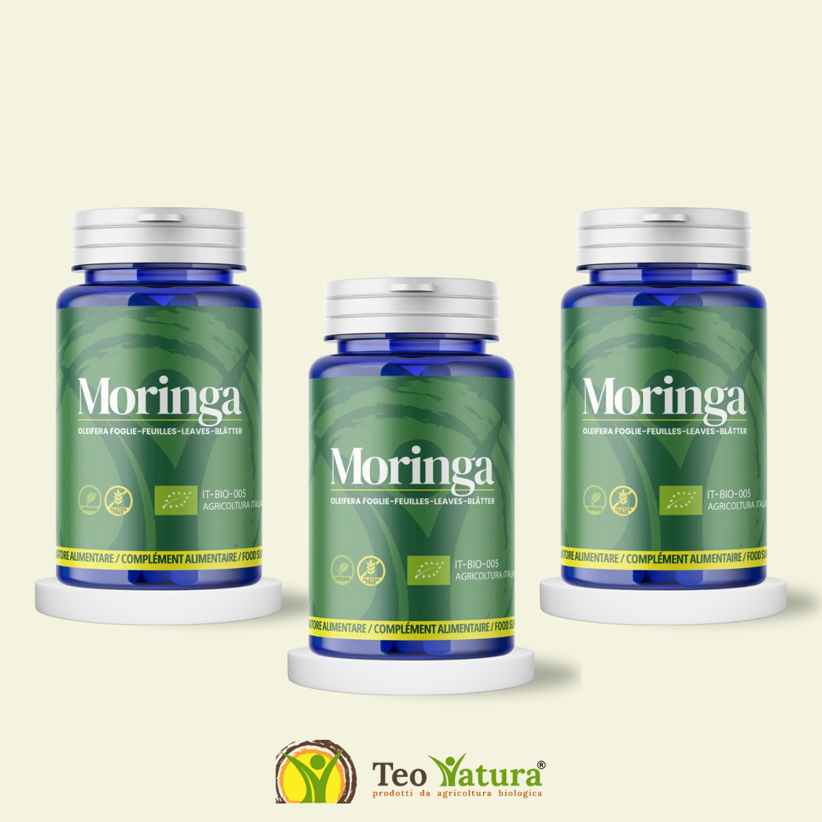 Teo Natura Moringa Oleifera Bio capsule 50 capsule con ferro