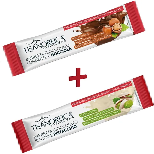 Gianluca Mech Tisanoreica Barrette Proteiche Multigusto 2x35g Chetogeniche