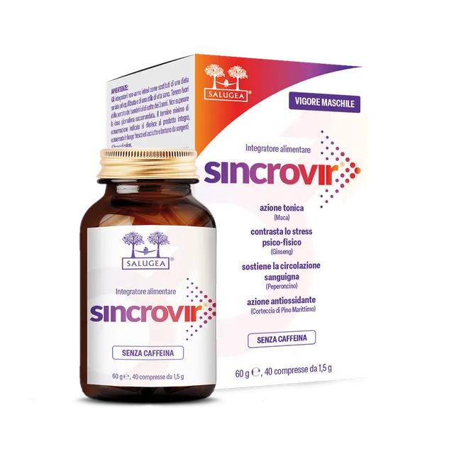 Salugea Sincrovir Integratore Vigore Maschile 1 Confezione