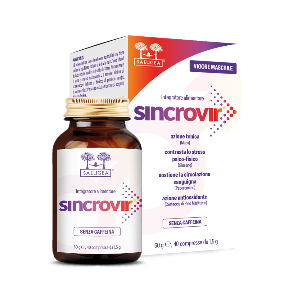Salugea Sincrovir Integratore Vigore Maschile 1 Confezione
