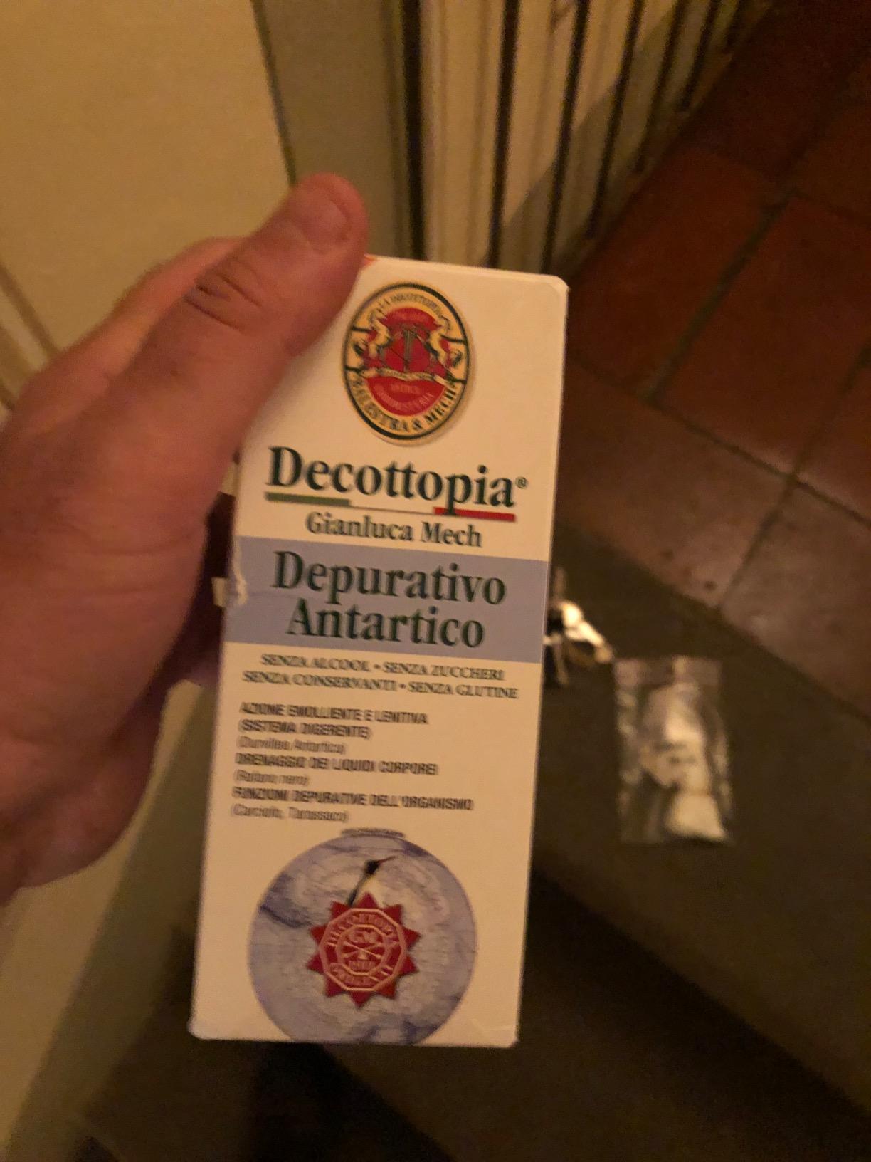 Gianluca Mech Decottopia Depurativo Antartico integratore 250 ml