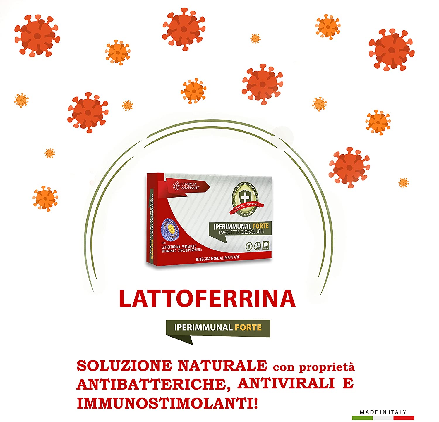 L'energia delle piante Iperimmunal Forte tavolette 24 alla vaniglia