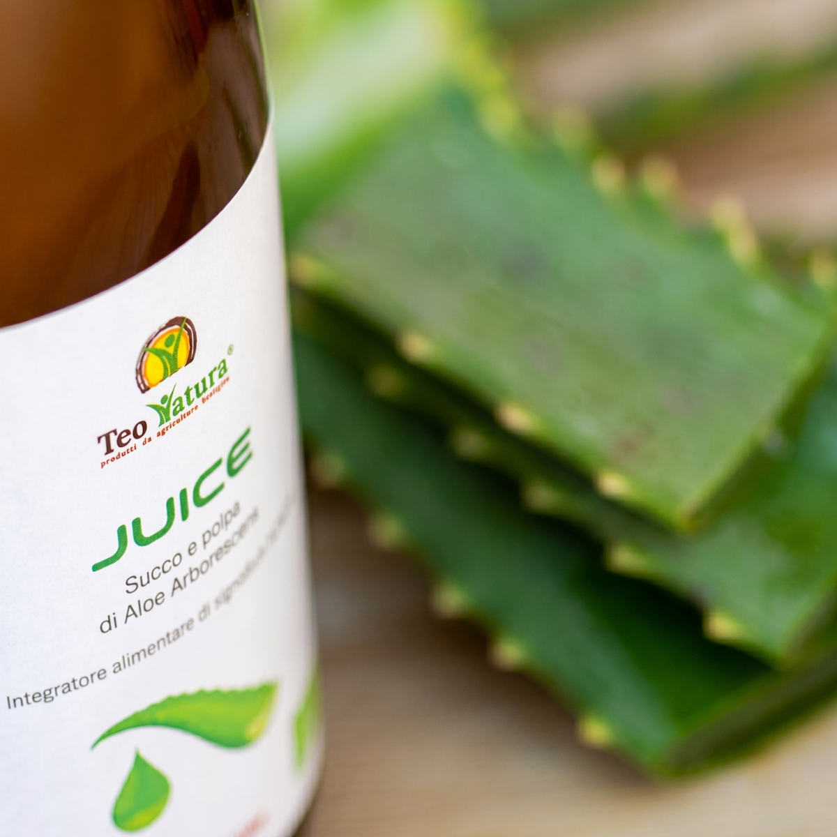 Teo Natura Aloe Arborescens Succo Juice Bio 500ml