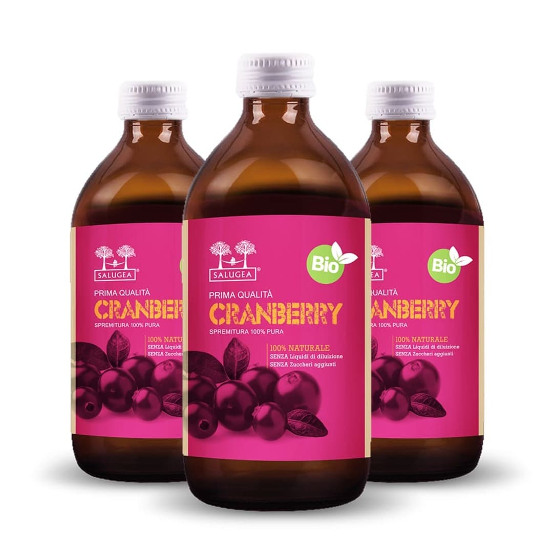 Salugea Succo di Cranberry Bio Succo 1 flacone vie urinarie