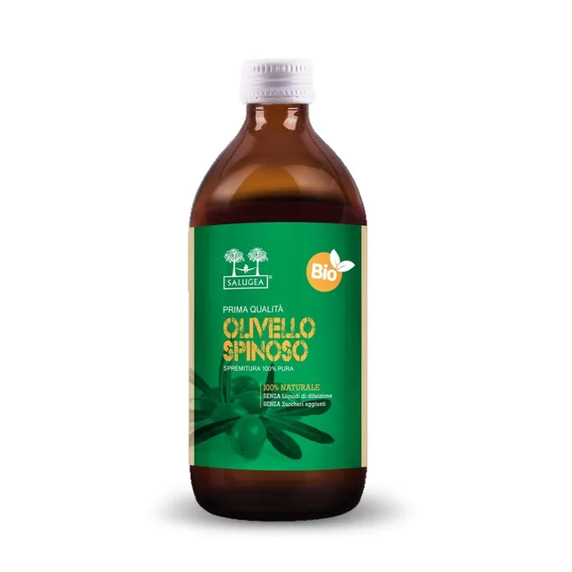 Salugea Succhi Biologici Olivello Spinoso Bio succo 1 flacone energia