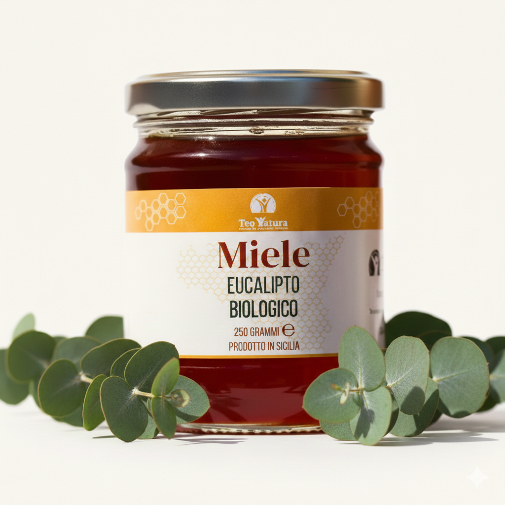 Teo Natura Miele Biologico Box Siciliano 5x250g Degustazione