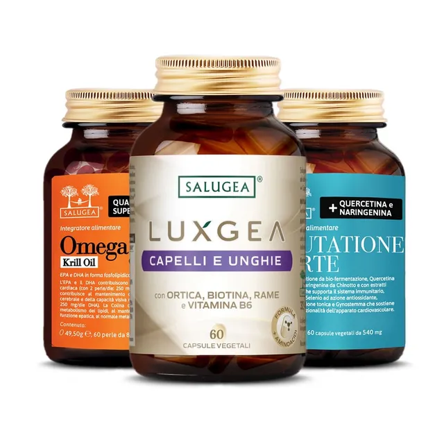 Salugea Percorso Capelli Plus integratore capelli 1 mese anticaduta