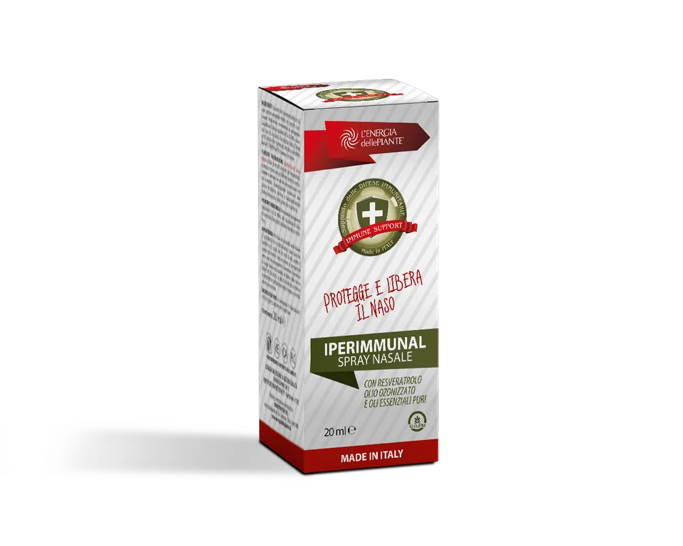 L'energia delle piante Iperimmunal spray nasale 20ml eucalipto