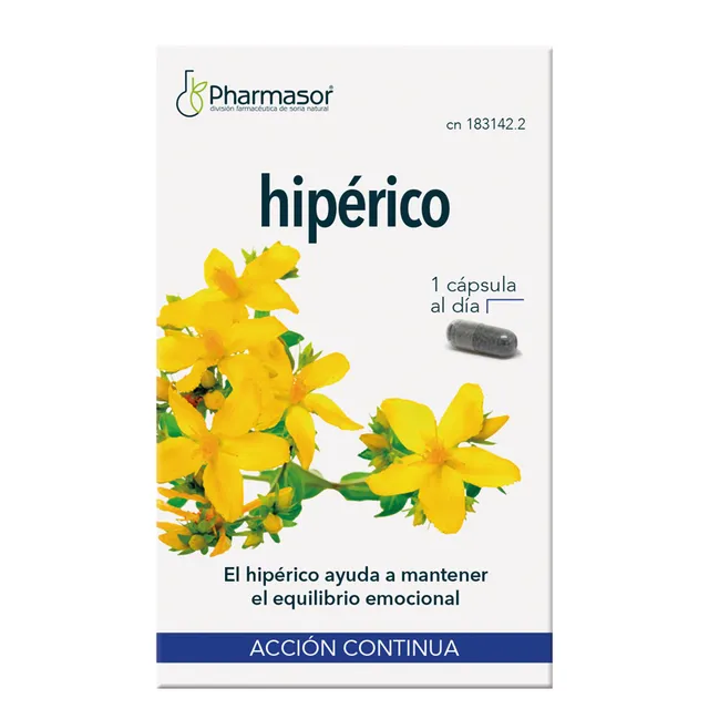 Pharmasor Iperico capsule vegetali benessere emotivo