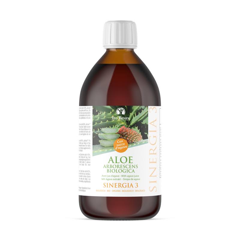 Teo Natura Aloe Padre Zago Sinergia 3 Succo 500ml agave