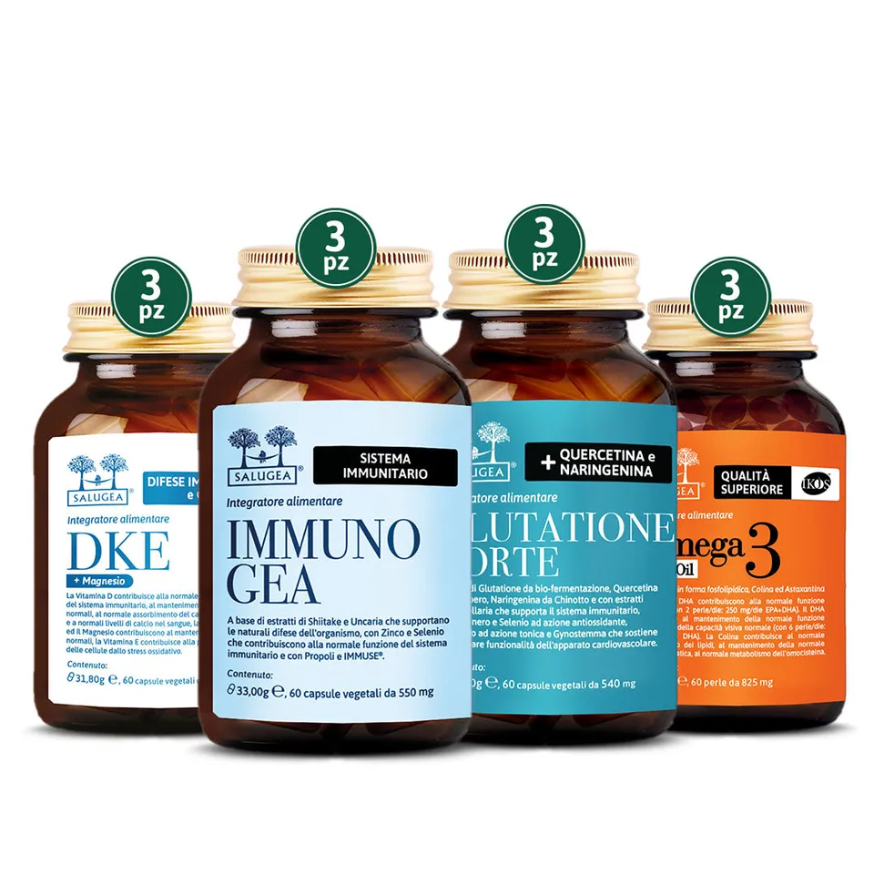 Salugea Percorsi Benessere Difese Immunitarie Intensivo kit 3 mesi
