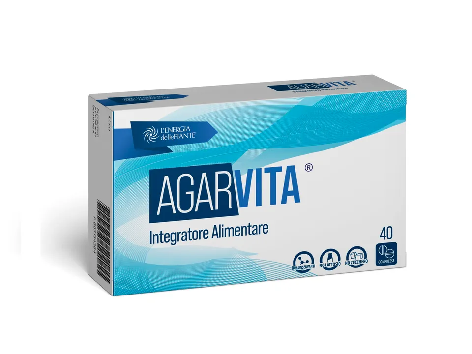 L'energia delle piante Agarvita integratore regolarità 40 compresse