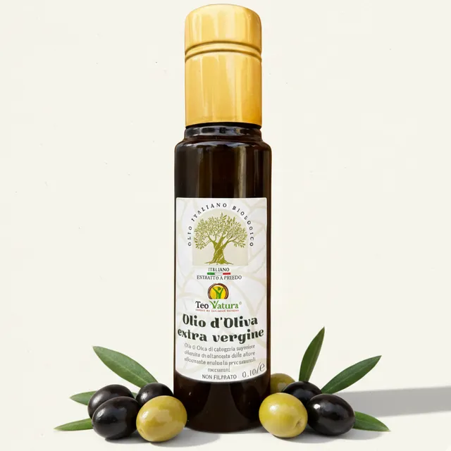 Teo Natura Olive Oil Olio EVO Bio 100 ml Sicilia