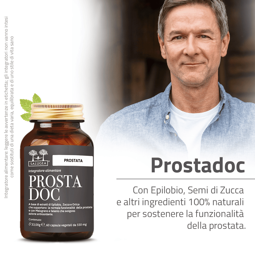 Salugea Prostata Prostadoc integratore 1 confezione vie urinarie