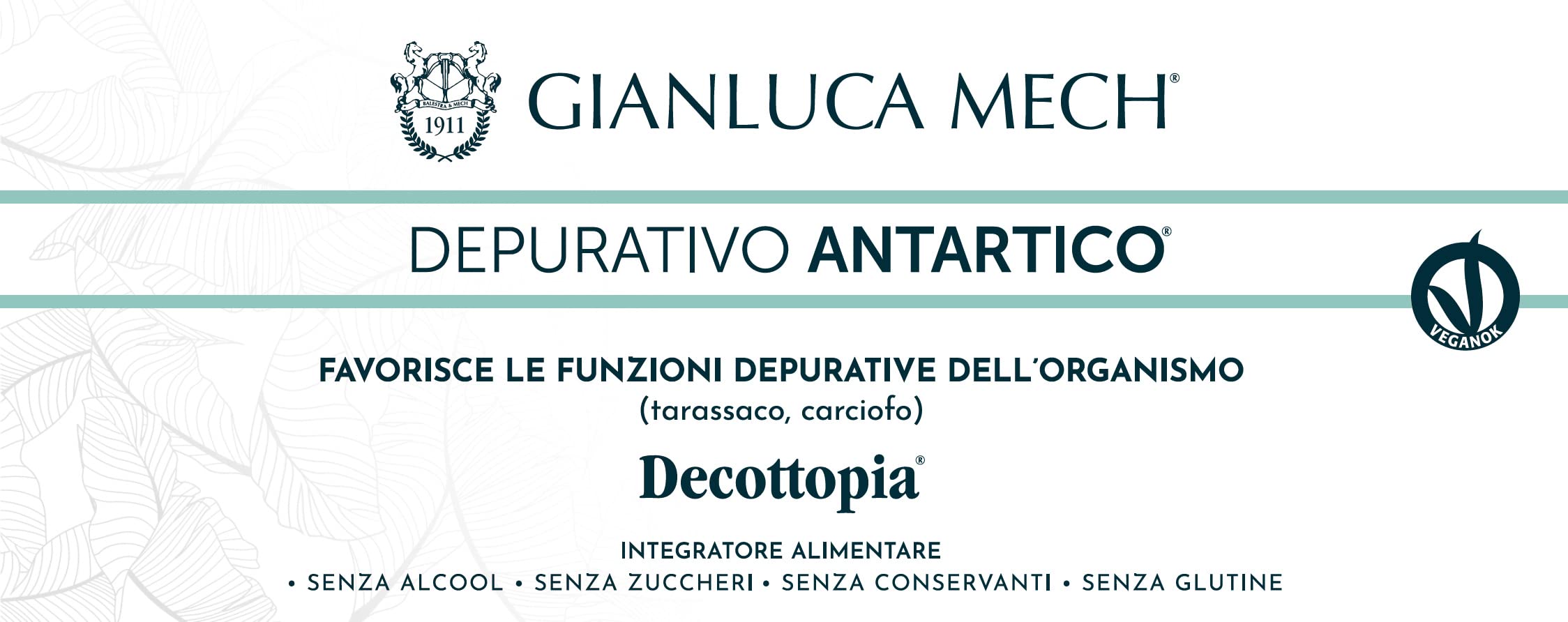 Gianluca Mech Decottopia Antartico Depurativo 16 Stick 30 ml