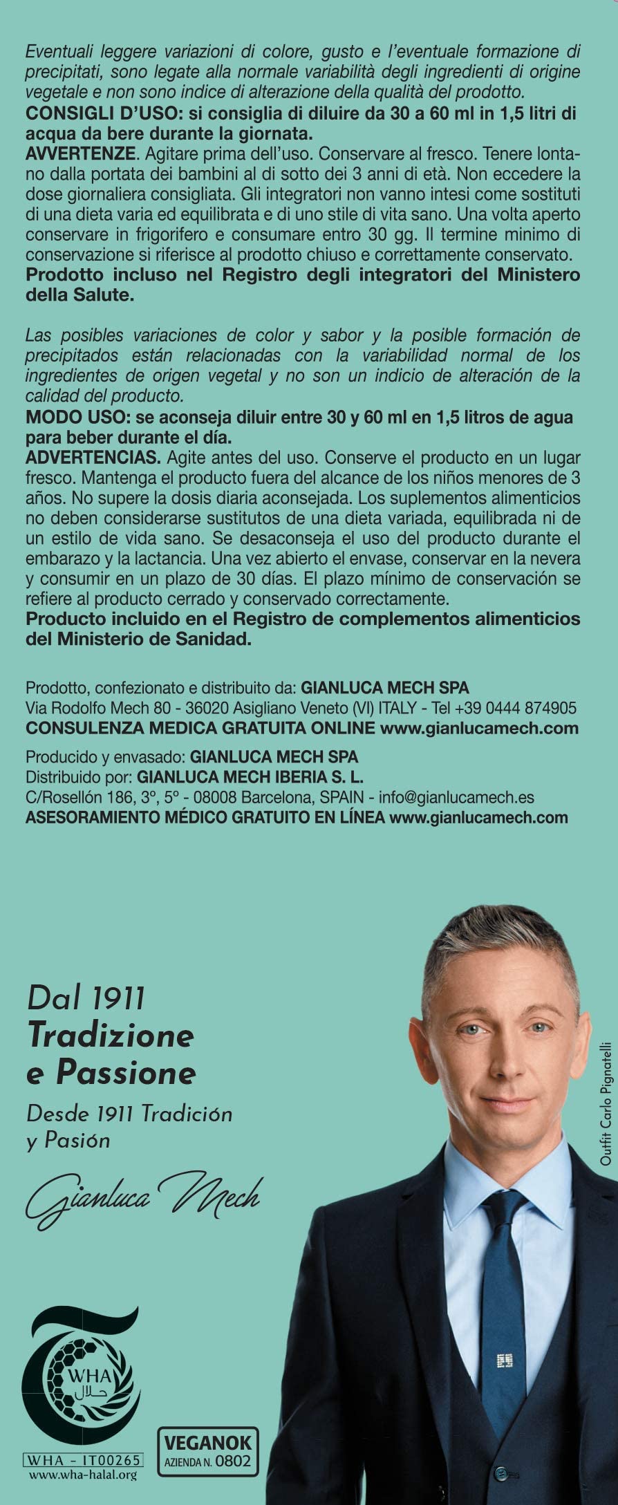 Gianluca Mech Decottopia Depurativo Bios Liquido 500 ml Bardana