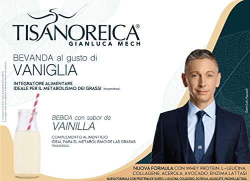 Gianluca Mech Tisanoreica Bevanda Vaniglia 112g 4 bustine keto