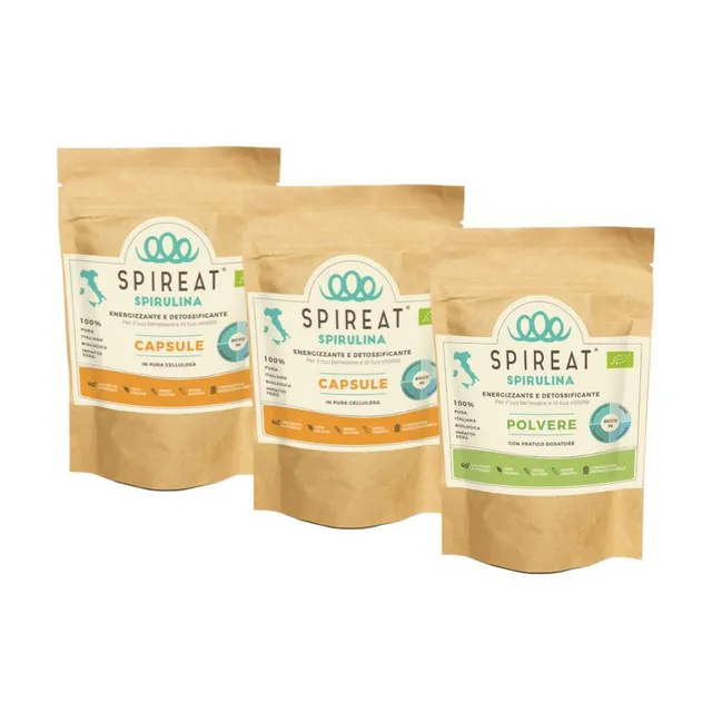 Spireat Percorsi Spirulina Hair Care capsule capelli forti