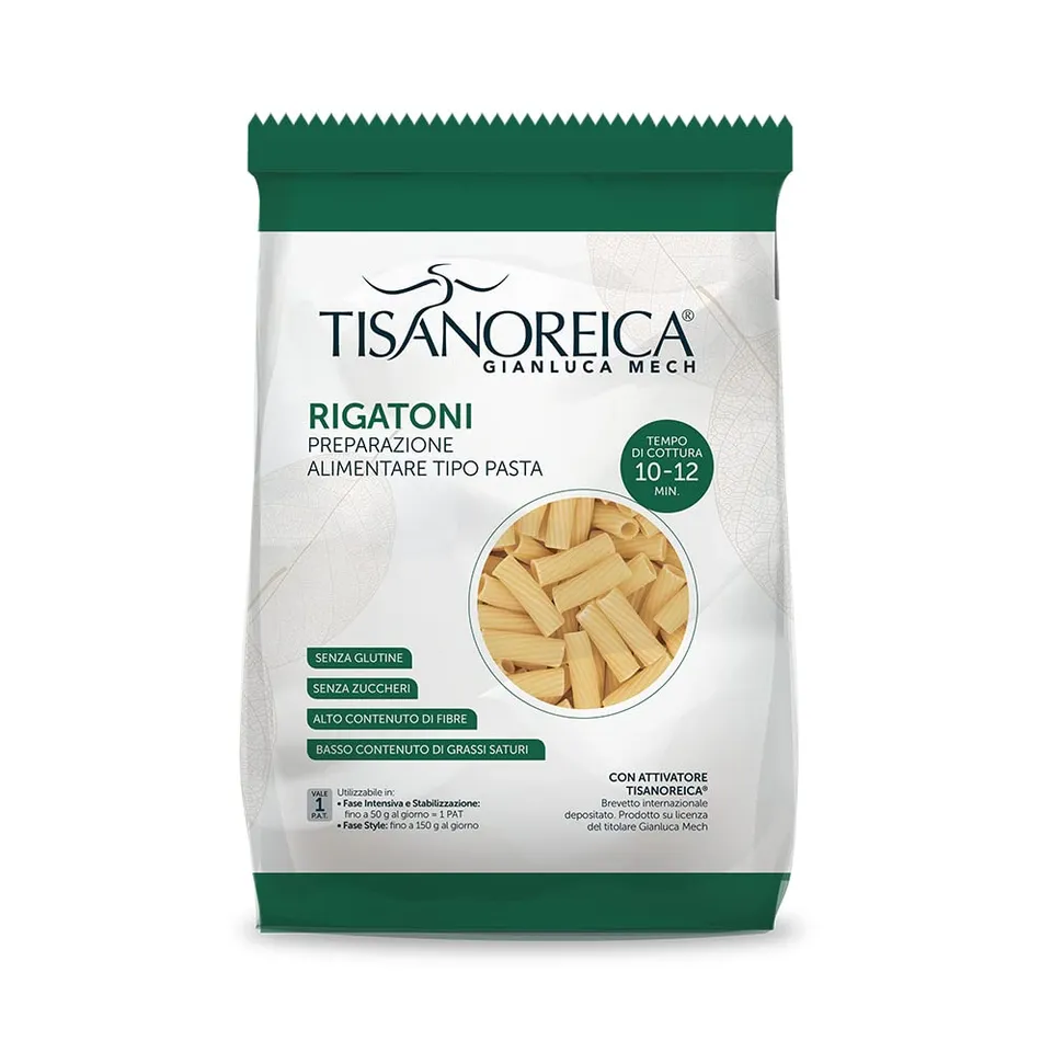 Gianluca Mech Tisanoreica Rigatoni Pasta 250g proteica keto