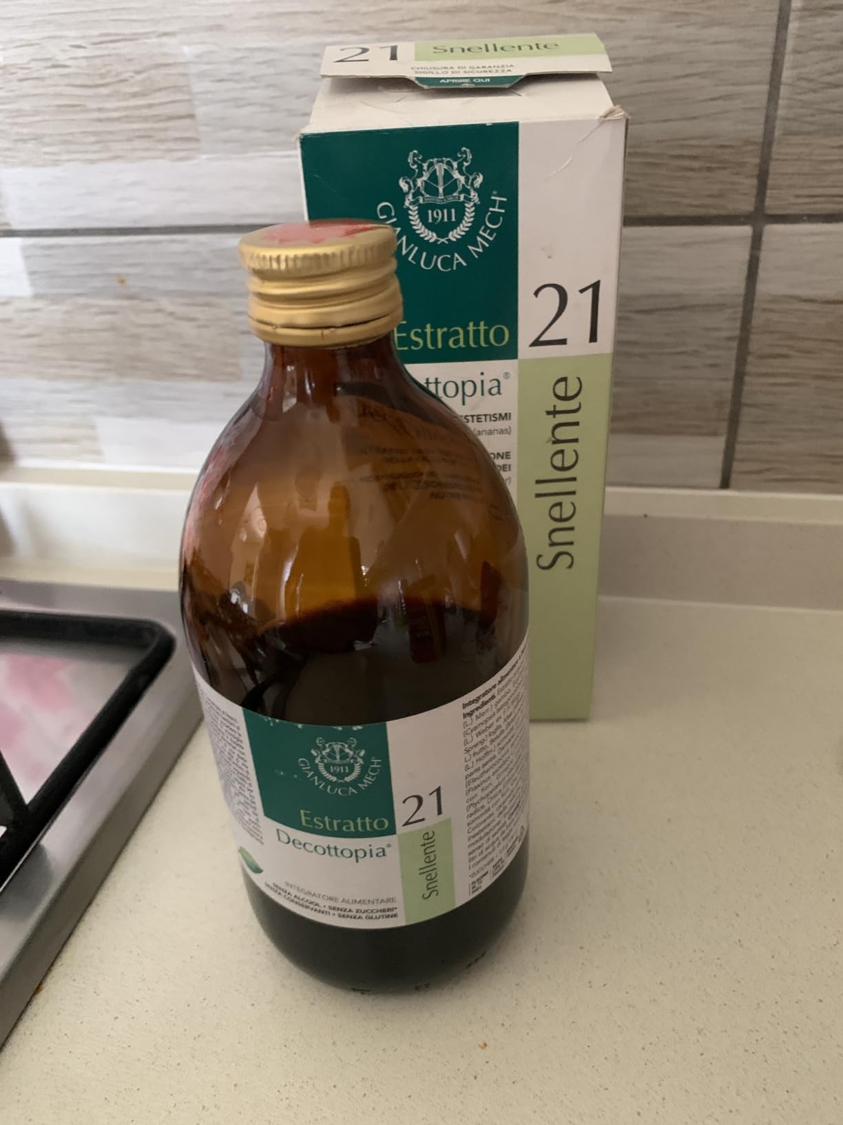 Gianluca Mech Decottopia Estratto 21 integratore snellente 500 ml