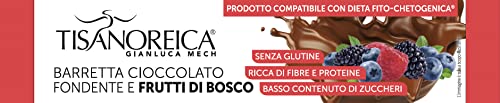 Gianluca Mech Tisanoreica Barretta 35g cioccolato frutti rossi