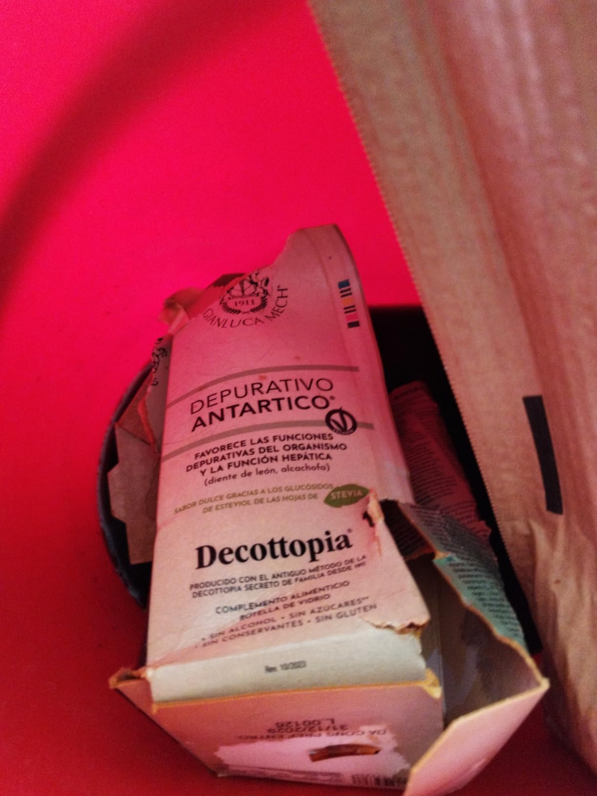 Gianluca Mech Decottopia Antartico integratore detox 500 ml