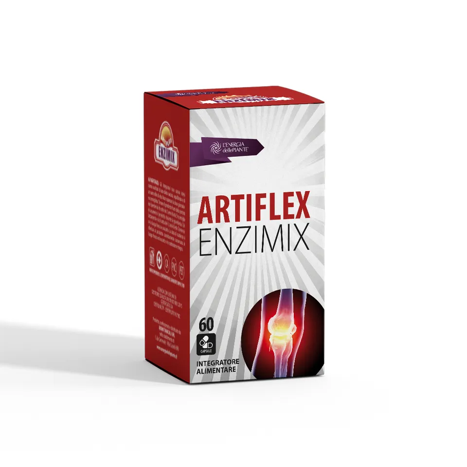 L'energia delle piante Artiflex Enzimix 60 capsule articolazioni