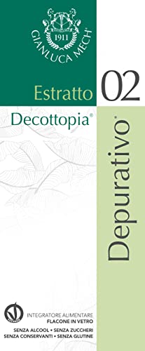 Gianluca Mech Decottopia Estratto 02 integratore detox 500 ml