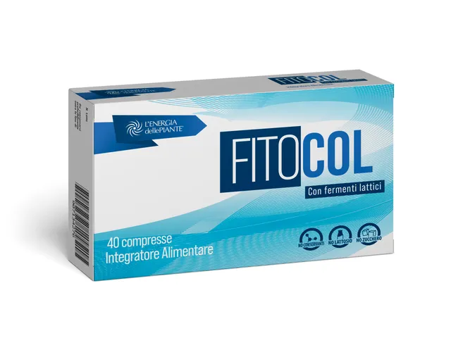 L'energia delle piante Fitocol integratore intestinale 40 compresse