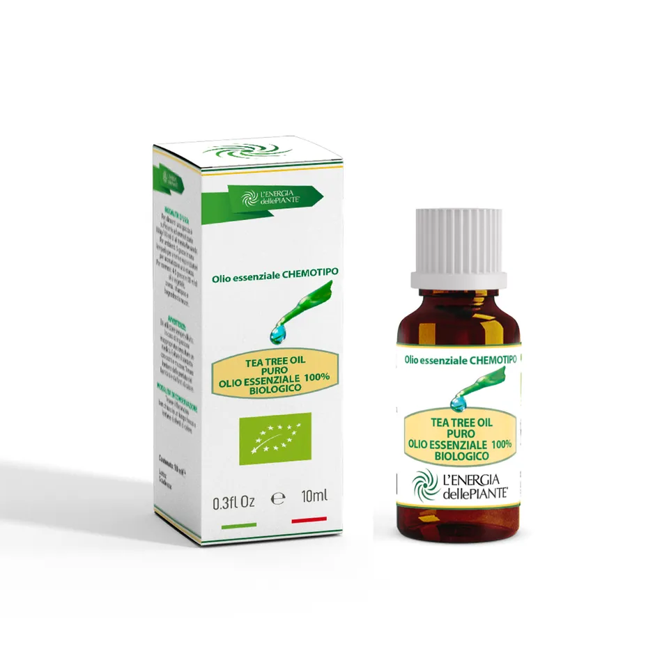 L'energia delle piante Tea Tree Oil essenziale bio 10 ml