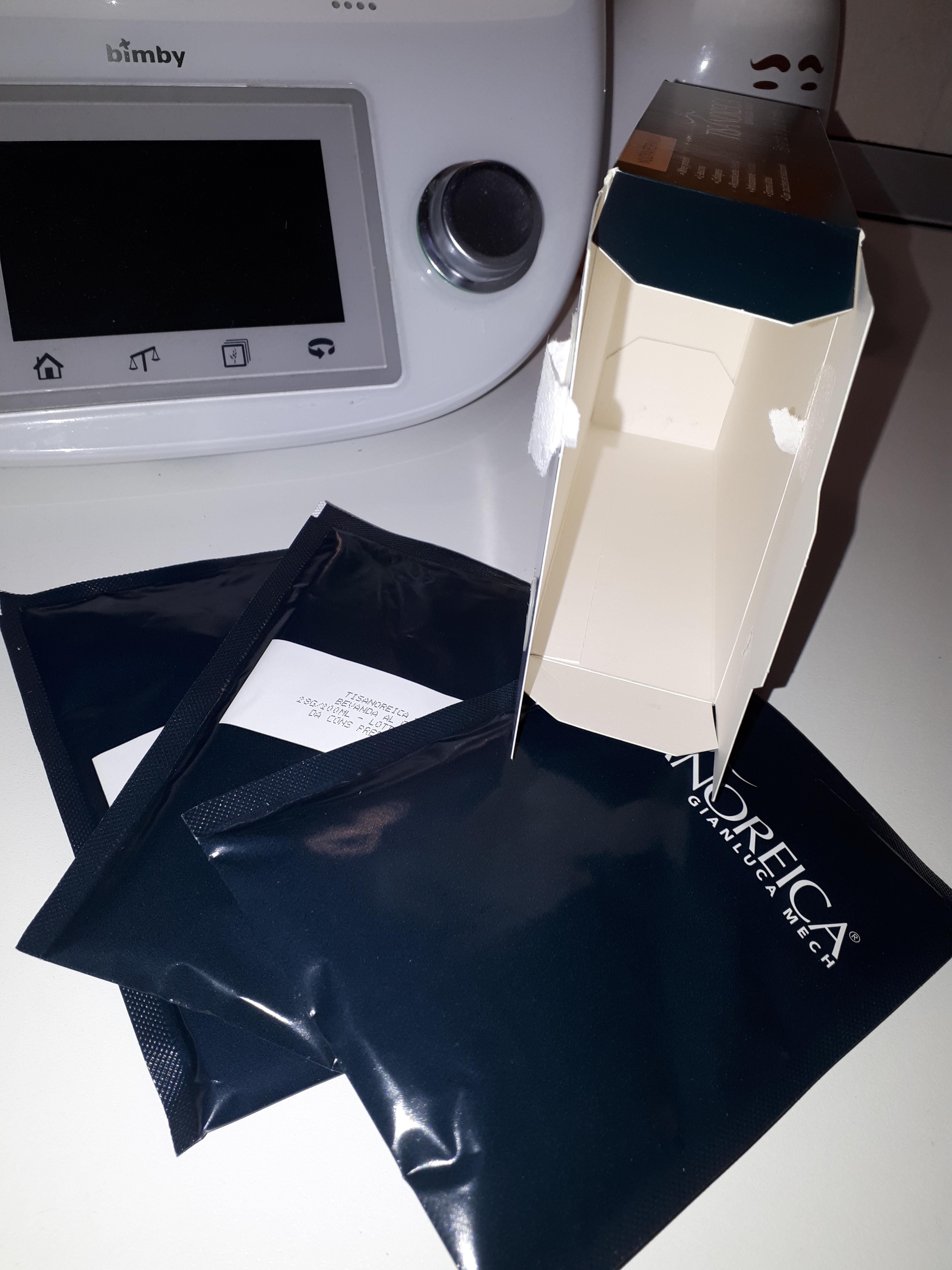 Gianluca Mech Tisanoreica Bevanda Proteica Mirtillo 4x28g senza glutine