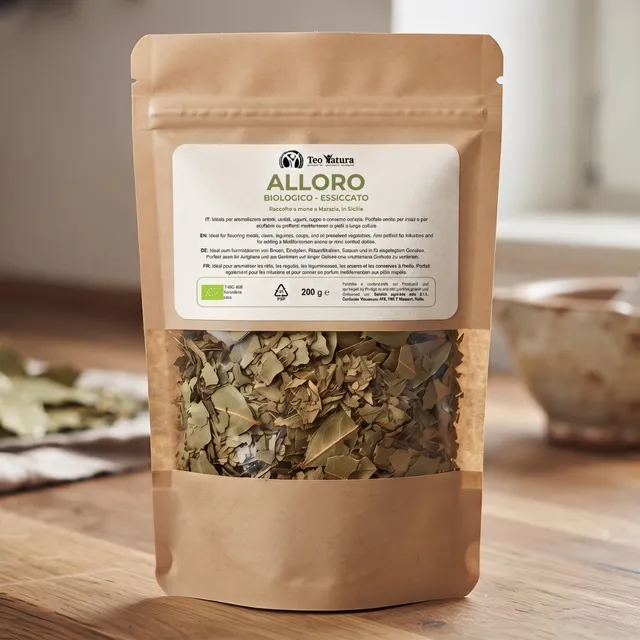 Teo Natura Alloro Foglie Essiccate Bio 200 g per brodi