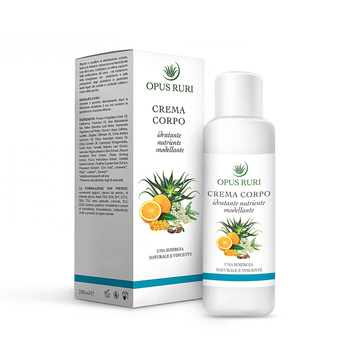 Moltitudo Crema Corpo Idratante Modellante 200 ml