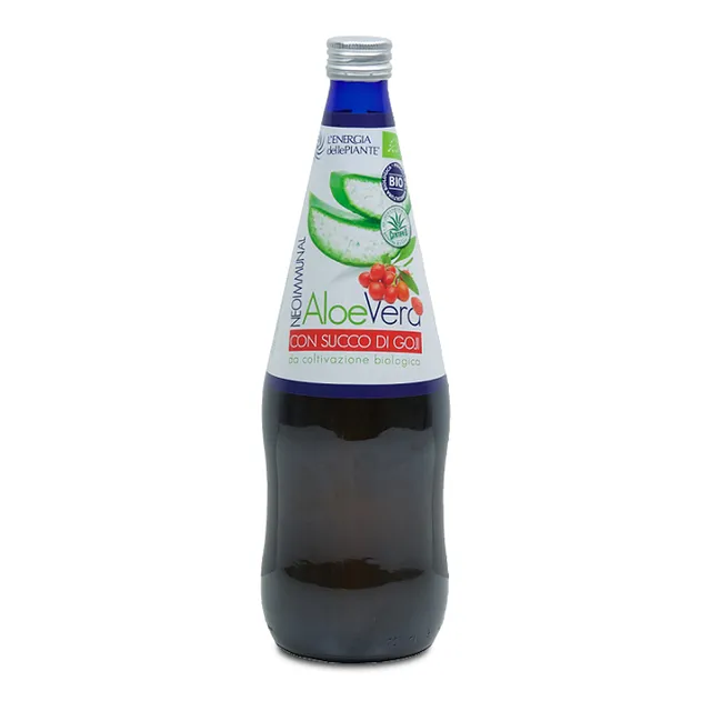 L'energia delle piante AloeVera Gel Succo Goji Bio bevanda 750 ml