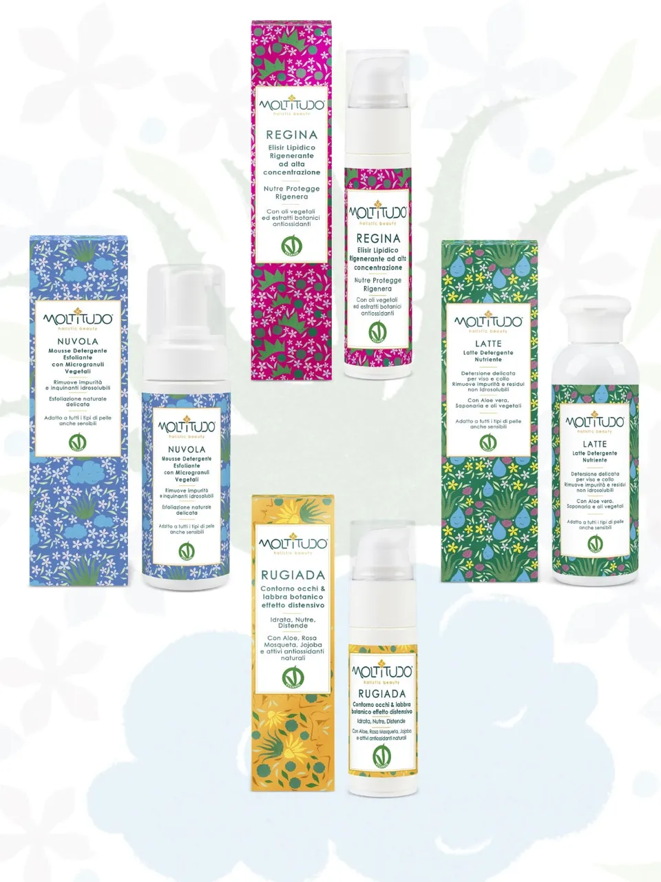 Moltitudo Kit Rituale Cosmesi Viso 4 Prodotti