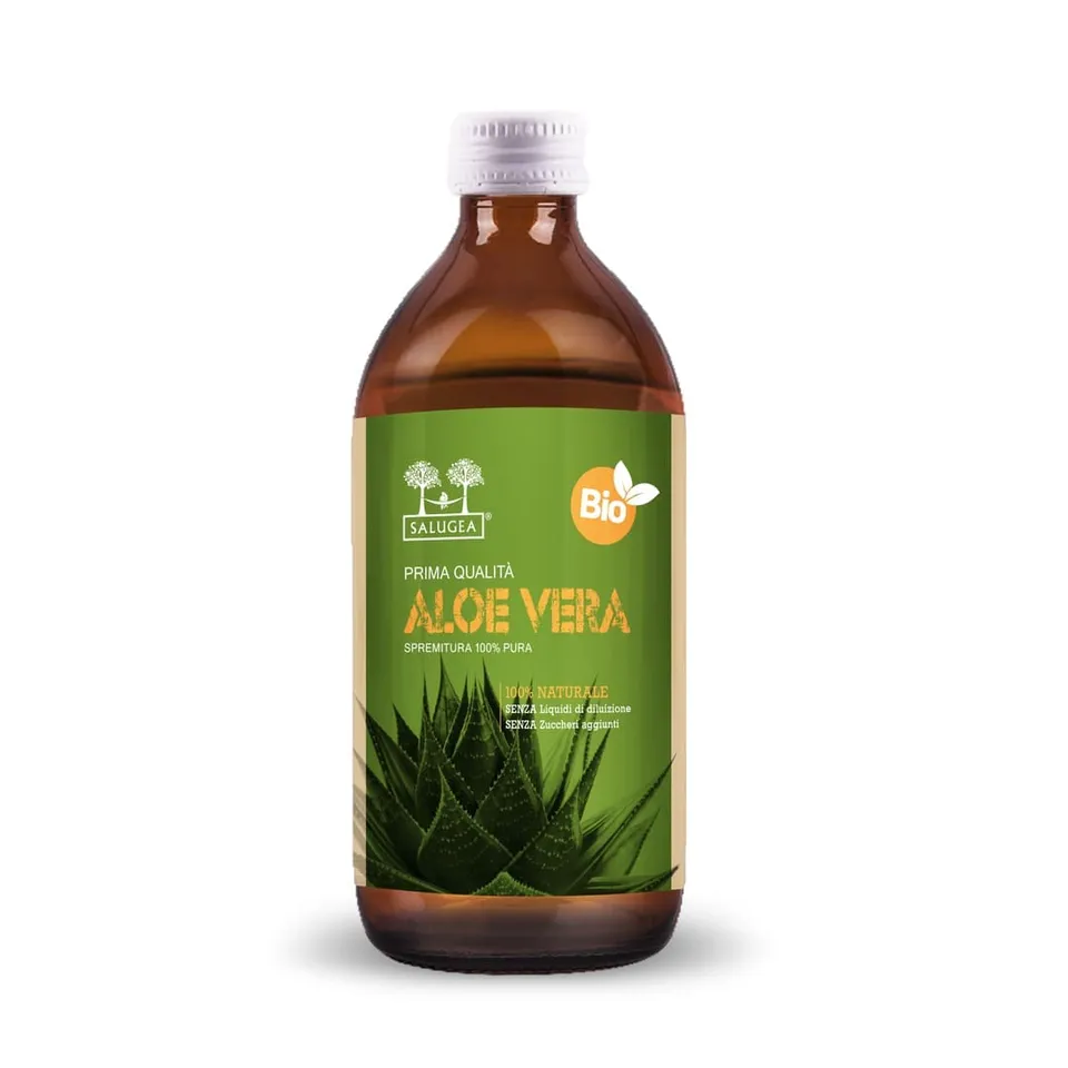 Salugea Succhi Biologici Succo di Aloe Vera Bio 1 flacone depurativo